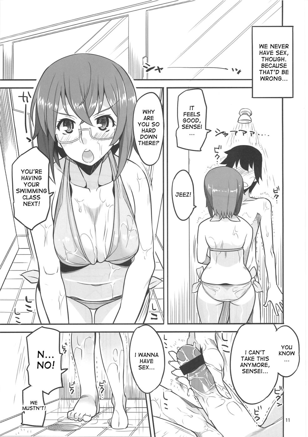 Hentai Manga Comic-Infinite Yama Sensei! - Angel's stroke 58-Read-12